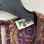 Show Me Your Mumu Tillie Tie Romper Paisley Boho Festival Long Sleeve Size S Photo 6