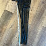 Aerie  Offline High Rise Faux Leather Black Leggings - Size Small Photo 8