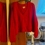 Nordstrom Open Edit Red Sweater Photo 1