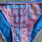 BP New with tags  cotton candy blue and pink bandanna patterned bikini bottoms Photo 1