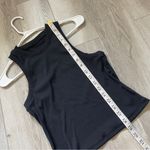 Peloton  Workout Tank Top crop racerback womens Black small activewear gym fitted Photo 3