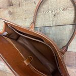 Dooney & Bourke Vintage Pebbled Leather Top Handle Satchel Purse Classic Photo 10