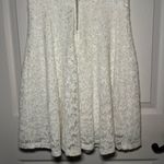 Speechless Size 5 White Lace Glitter Mini Dress Photo 8