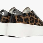 P448 NIB Leopard Print Platform Sneakers Size EU 36 Photo 11