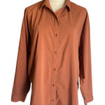 EXPRESS  Boyfriend Portofino Button Down Shirt Photo 0