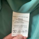 Vintage Claude Harvey Paris Teal Blue Rain Jacket Trench Coat L Green Size L Photo 5