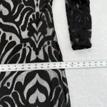 Lace Maxi Dress Long Sleeve Elegant Evening Party Cocktail Dress XS Black Photo 5