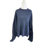 Sonoma Women's Goods For Life Sweater Size XL Navy Blue Funnel Neck Mockneck NWT Photo 1