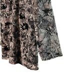 Peck & Peck Vintage 2000s Mesh Floral Lace Top Boho Y2K Fairy WhimsiGoth Size Large Photo 3