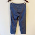 Athleta High Rise Quest Chaturanga Yoga Pants Cropped Blue #212387 Size Small Photo 3