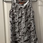 Tory Burch 💖 Brown Printed  Tank Top Photo 1