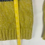 Boden size 4 small Women's Turtleneck Sweater knit color block Blue Photo 6