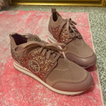 Michael Kors Pink glitter tennis shoes  Photo 0