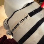 Kate Spade  Broome Street Dot Eyelet Stripe Dress Size‎ Medium Striped Layered Photo 5