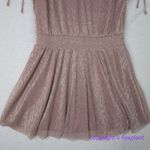 White House | Black Market New! Cap Sleeve Shimmer Kimono Mini Dress, size L Photo 5