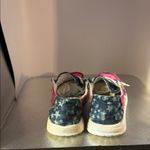 Gypsy Jazz Pink and Blue Moccasins with Playful Design​ Size 6.5 Photo 3