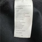 Naked Wardrobe  Faux Leather Sleeveless Jumpsuit Sz M Photo 7