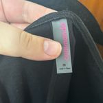 Commando ‎ Black Faux Leather Spaghetti Strap Slip Dress Size Medium Photo 3