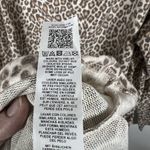 ASOS Curve Animal Print Long Dress Long Sleeves Women’s Plus Size 24 Brown Photo 8