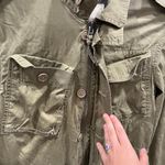 J.Crew Utility Military Cargo Chino Jacket Hooded Pockets Cotton Twill Womens 4 Photo 1