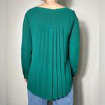 Loft  Green Longsleeve Blouse Size Small Photo 1