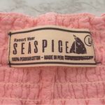 Seaspice Mavril Pink Tiered Ruffle Lace Heart Mini Wrap Skort Size M Photo 7