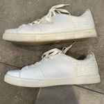 Skechers  Womens Moda - Back Lit Smooth white rhinestone sneakers size 8.5 Photo 2