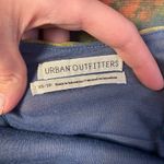 Urban Outfitters Tasmin Mesh Rouched Cropped Cami Size XS Blue Floral Photo 1