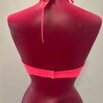 Victoria's Secret Hot Pink Fringe Bikini Top L Photo 4