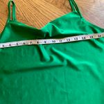 Cowl neck strappy cami top green size S Photo 4