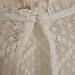 Free People Intimately  Goldie Lace Bodysuit Ivory White Lined Women's Sz  Small Photo 8