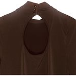 White House | Black Market  | Black Keyhole-Back Turtle Neck Blouse Size XL | EUC Photo 9