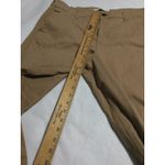 Ella Moss  Wide Leg Crop Pants Khaki Tan Size 12 Utility Casual Photo 1