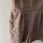 Houndstooth  spaghetti adjustable strap romper w/ pockets Photo 1