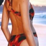 ALT Juno One Piece Swimsuit in Fiamma Red Crossover Cutout Women’s Size XS New Photo 1