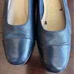 VANELi Nappa Leather Capped Toe Flat Skimmer, 1” heel, Leather Sole, Navy 6.5 S Photo 7