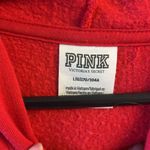 Victoria's Secret PINK from Victoria’s Secret Red and Gold Hoodie Size Large Photo 3