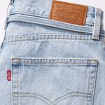 Levi's NWT  Xl Baggy Straight Women's Jeans 27X31 Light Blue  Removable Belt Photo 2