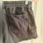 Aerie  Distressed Denim Black Shorts - Size SP Photo 4