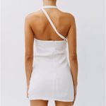 With Jean NEW-  White Bodycon Buckles Dress, NEVER WORN Photo 1
