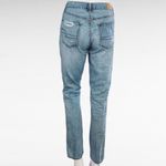 American Eagle Vintage High Rise Slim Patchwork Distressed Jeans Size 2 Short Photo 4