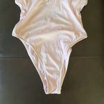 Stoney Clover Lane X Target Pink Ribbed Cheeky High Leg One Piece Swim Suit Photo 6