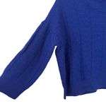 M Missoni Royal Blue Boxy Fit Long Sleeve Virgin Wool Blend Crewneck Sweater L Size L Photo 3