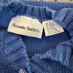 Alexandra Bartlett Knit Floral Daisy Cardigan Sweater Vintage Cottage Photo 8