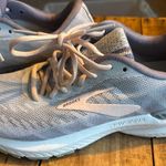 Brooks Women's Athletic Shoes - Light Gray and Lavender Photo 2