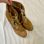 JoyFolie Bonnie Boot in Pecan Tooled Leather Lace Up Western Cowgirl Boots US 9 Tan Photo 3