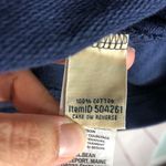 L.L. Bean Oversized Cowl Neck Short Sleeve Sweatshirt Blue Size undefined Photo 6