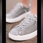 Hey Dude  Karina Slip On Sneaker Sz 8 Silver Python Comfort Lightweight Shoe Photo 6