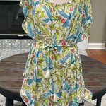 Versona Tropical Bird Print Swim Coverup - One Size Fits All - NWT Photo 1
