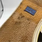 Keds Kate Spade X  Black White & Yellow Apple Print Lace Up Flats Sneakers 8.5 Photo 8